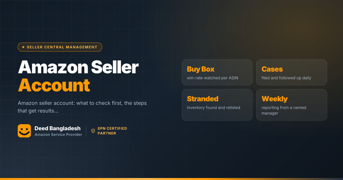 Amazon Seller Account: Plans, Costs and How It Works