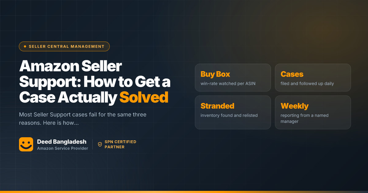 Amazon Seller Support: How to Get a Case Actually Solved