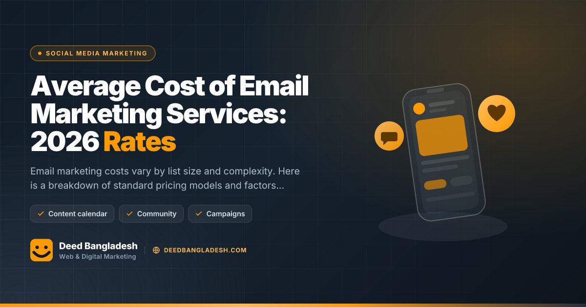 Average Cost of Email Marketing Services: 2026 Rates