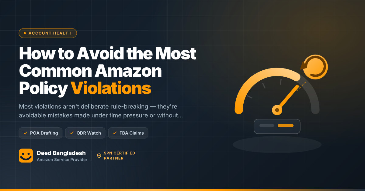 How to Avoid the Most Common Amazon Policy Violations