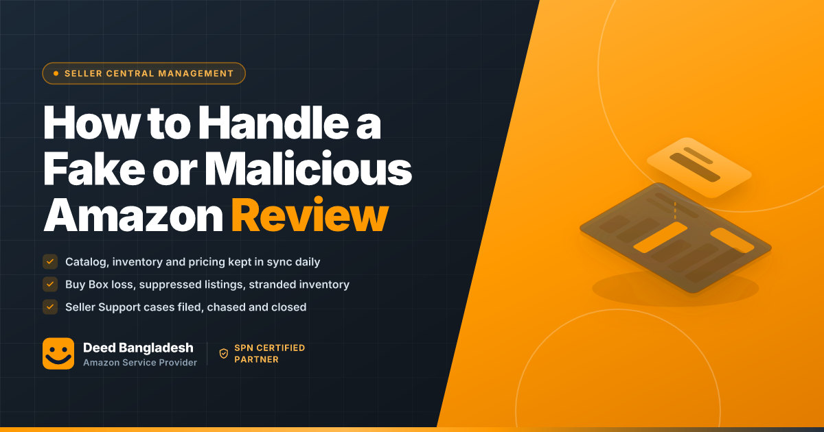 How to Handle a Fake or Malicious Amazon Review