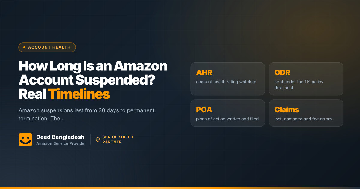How Long Is an Amazon Account Suspended? Real Timelines