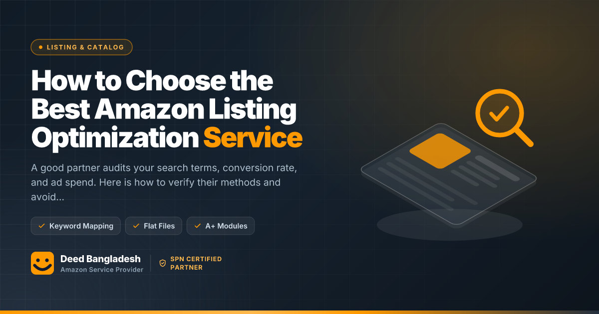 How to Choose the Best Amazon Listing Optimization Service