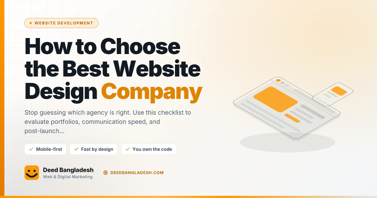 How to Choose the Best Website Design Company