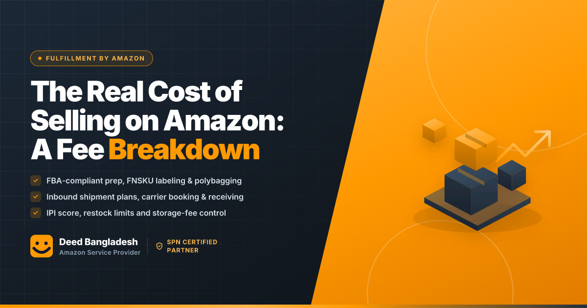 The Real Cost of Selling on Amazon: A Fee Breakdown