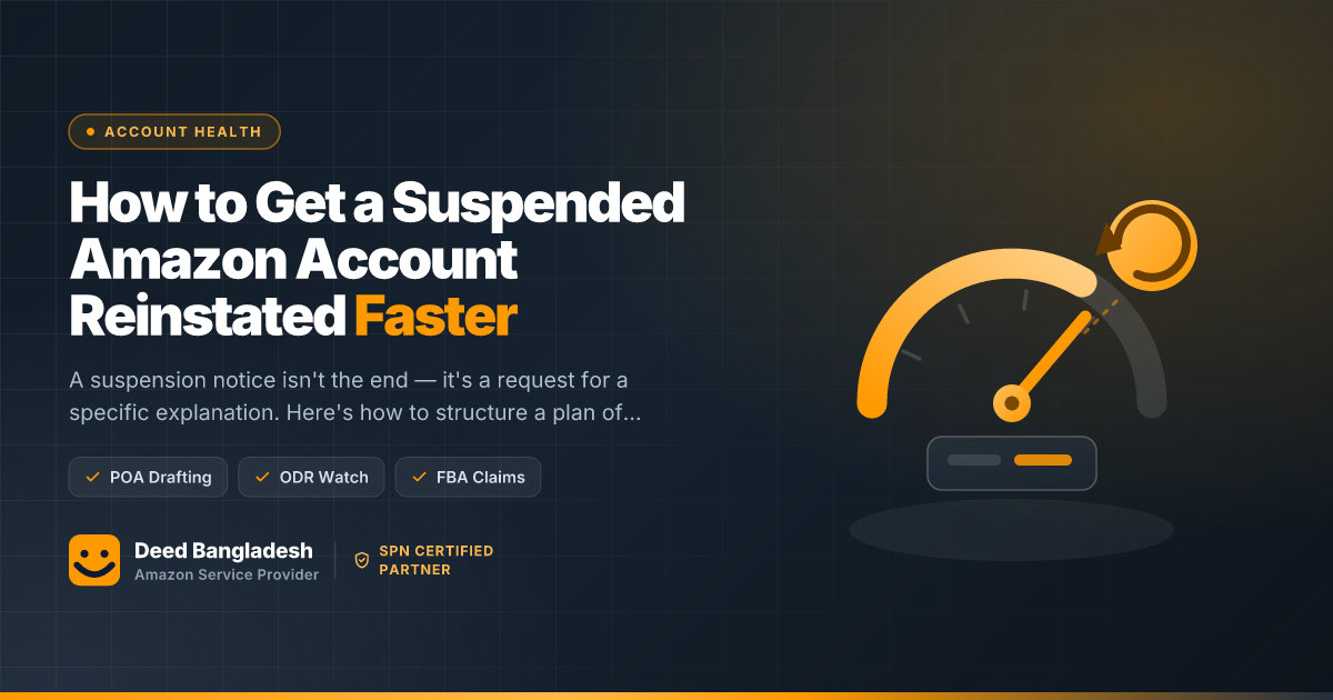 How to Get a Suspended Amazon Account Reinstated Faster