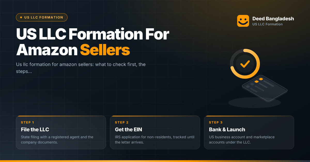 US LLC Formation For Amazon Sellers