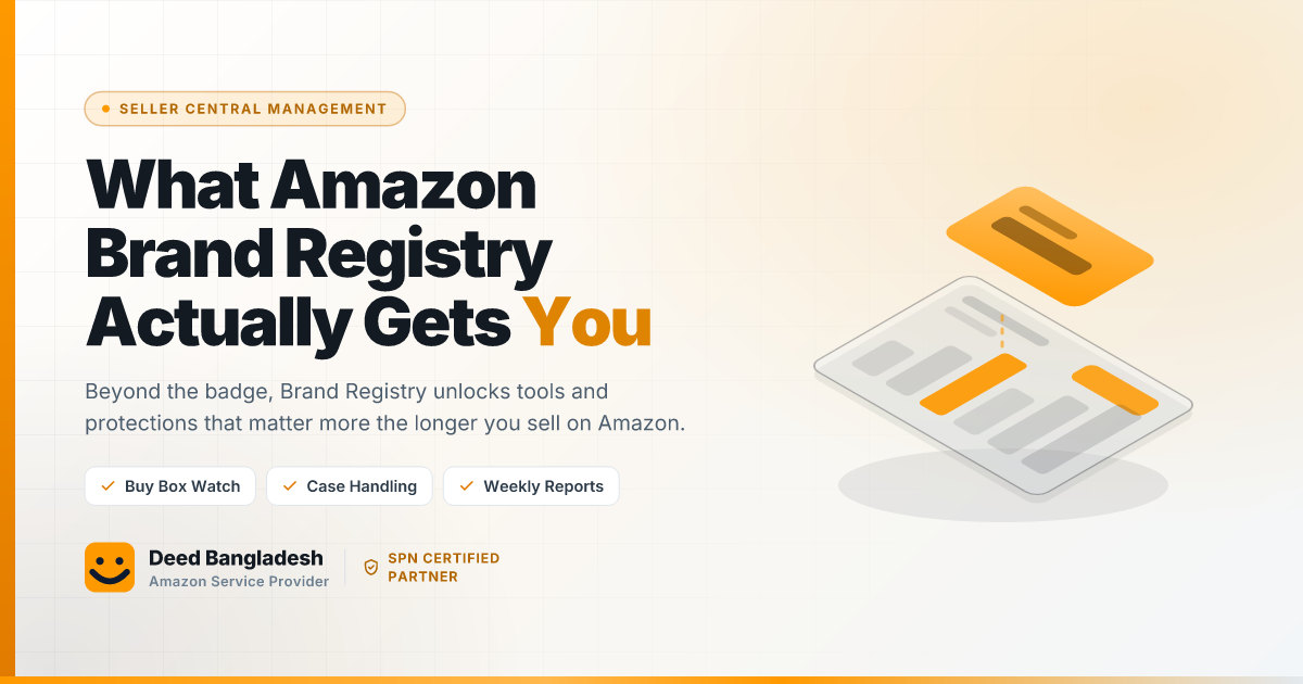 What Amazon Brand Registry Actually Gets You